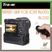 Travor BG-3DIR Vertical Battery Grip Holder for sony a6000 a6300